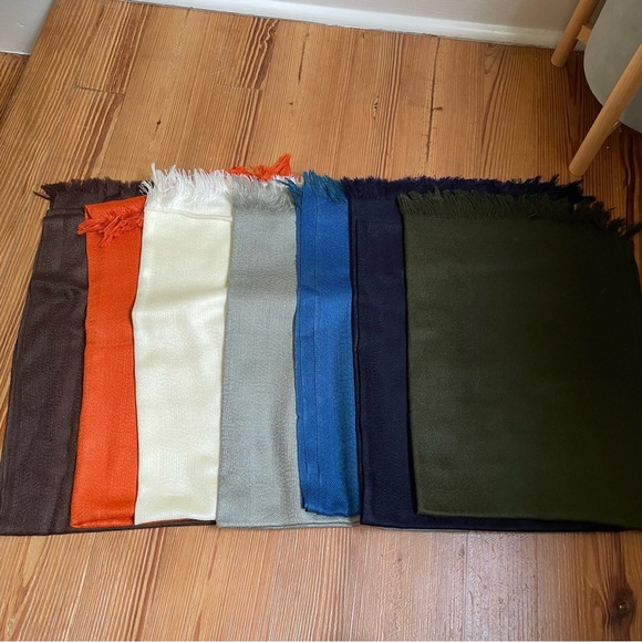 NWT elegant handmade Ecuador Alpaca scarf - Picture 1 of 9